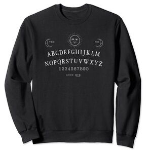Unisex Ouija Board Vintage Logo Sweatshirt / Halloween